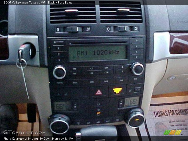 Black / Pure Beige 2006 Volkswagen Touareg V6