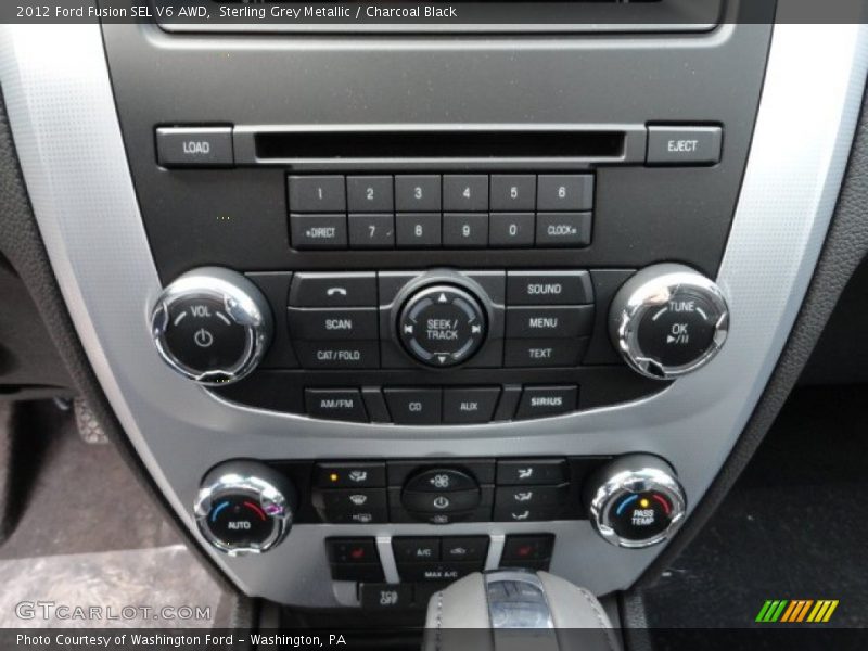 Controls of 2012 Fusion SEL V6 AWD
