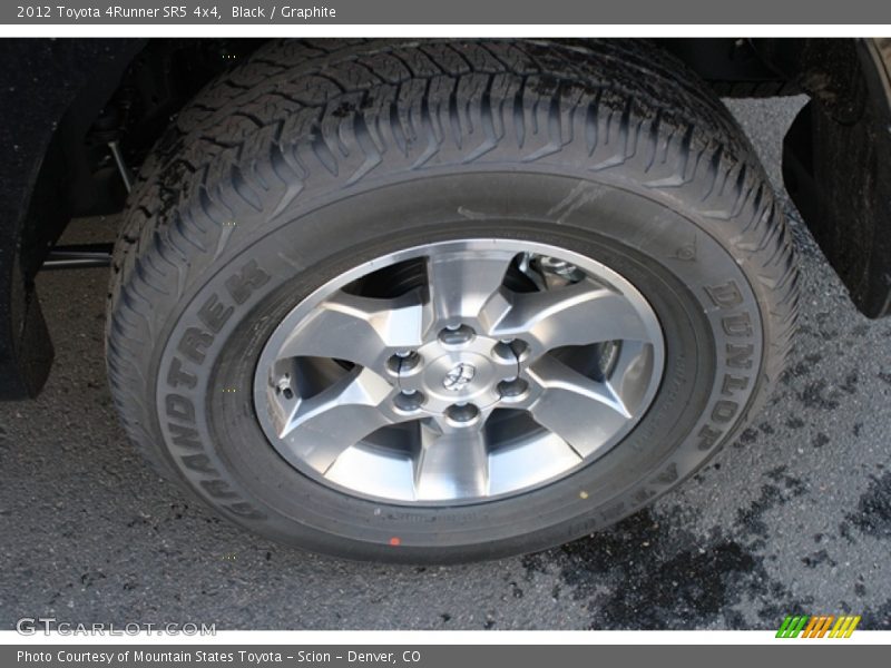 Black / Graphite 2012 Toyota 4Runner SR5 4x4