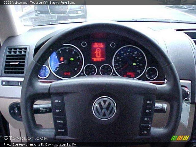 Black / Pure Beige 2006 Volkswagen Touareg V6