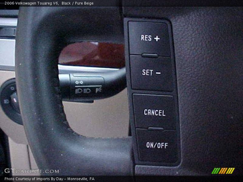 Black / Pure Beige 2006 Volkswagen Touareg V6