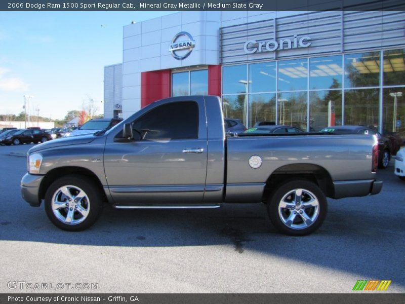 Mineral Gray Metallic / Medium Slate Gray 2006 Dodge Ram 1500 Sport Regular Cab