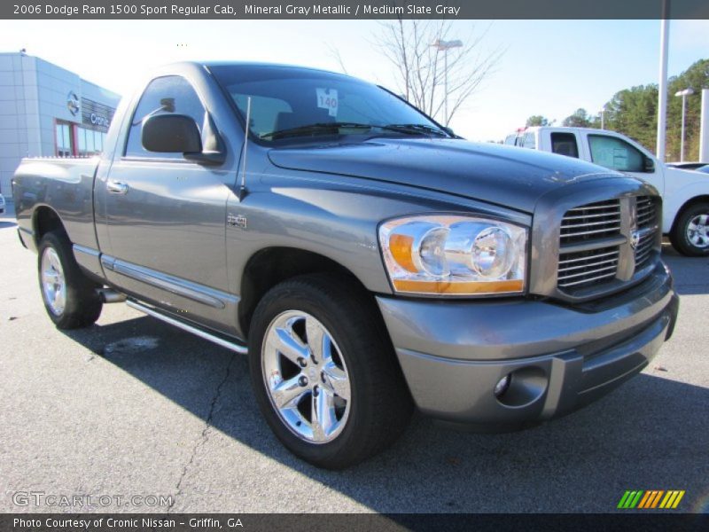 Mineral Gray Metallic / Medium Slate Gray 2006 Dodge Ram 1500 Sport Regular Cab