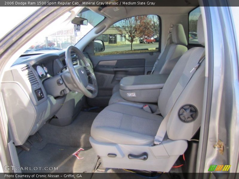  2006 Ram 1500 Sport Regular Cab Medium Slate Gray Interior
