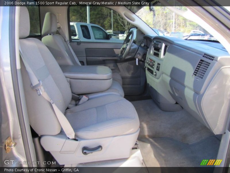 Mineral Gray Metallic / Medium Slate Gray 2006 Dodge Ram 1500 Sport Regular Cab