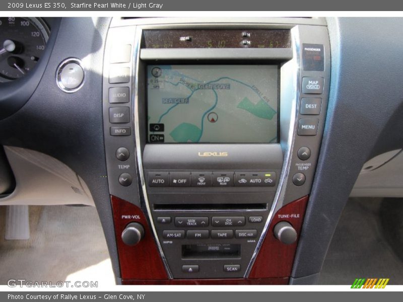 Starfire Pearl White / Light Gray 2009 Lexus ES 350