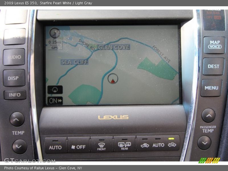 Starfire Pearl White / Light Gray 2009 Lexus ES 350