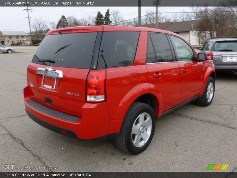 Chili Pepper Red / Gray 2006 Saturn VUE V6 AWD