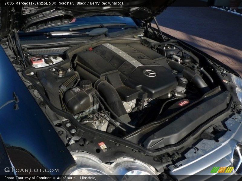  2005 SL 500 Roadster Engine - 5.0 Liter SOHC 24-Valve V8