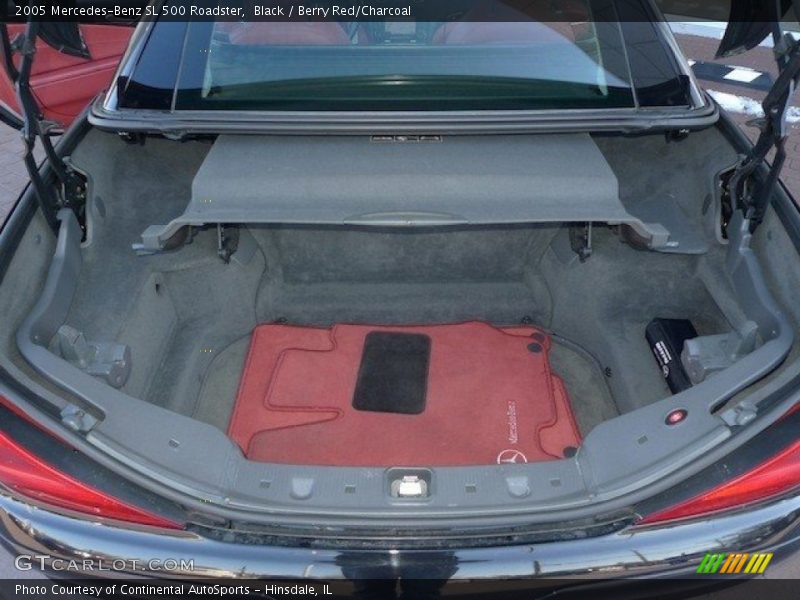  2005 SL 500 Roadster Trunk