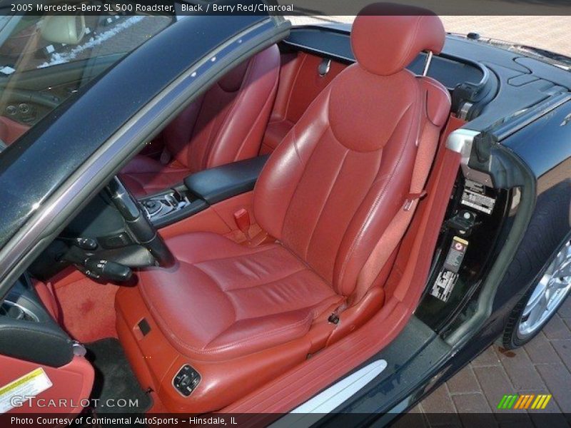 Front Seat of 2005 SL 500 Roadster