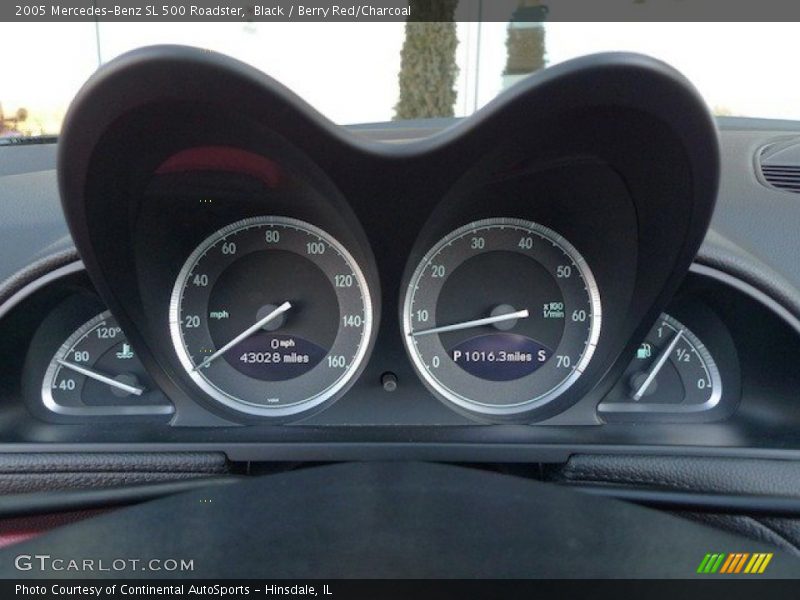  2005 SL 500 Roadster 500 Roadster Gauges