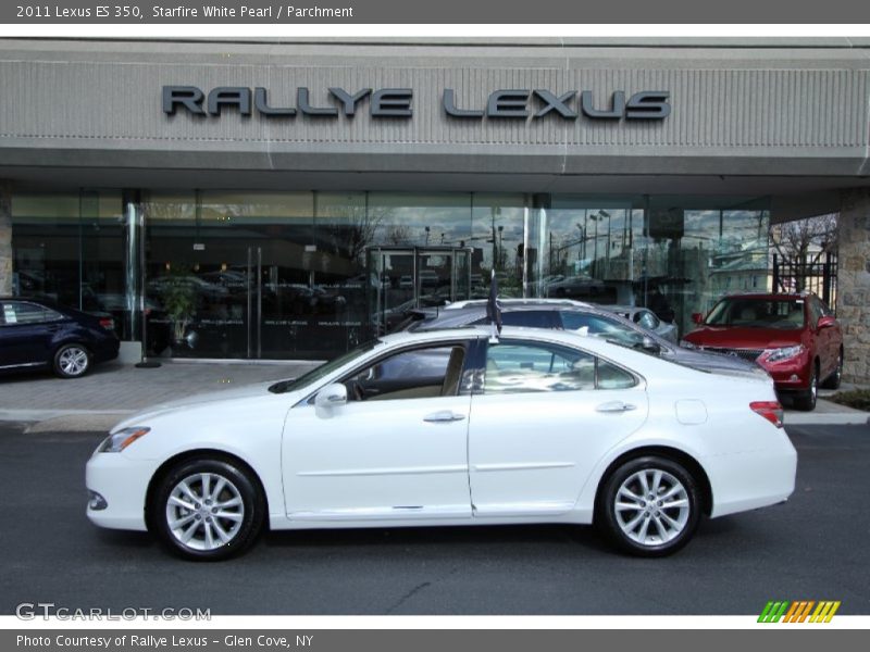 Starfire White Pearl / Parchment 2011 Lexus ES 350