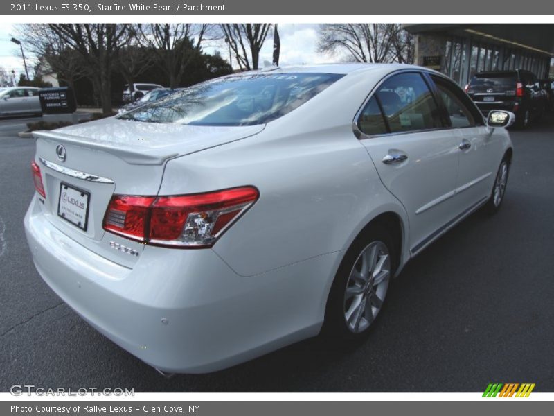 Starfire White Pearl / Parchment 2011 Lexus ES 350