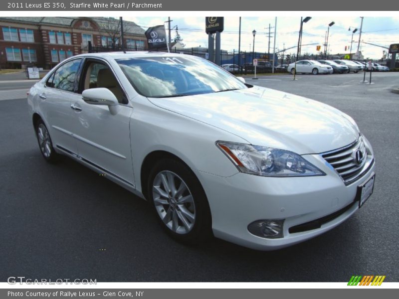 Starfire White Pearl / Parchment 2011 Lexus ES 350