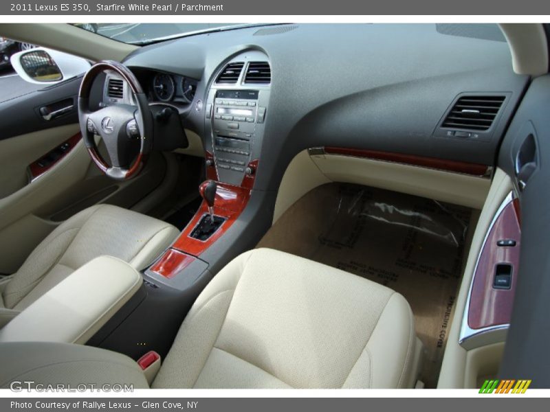 Starfire White Pearl / Parchment 2011 Lexus ES 350