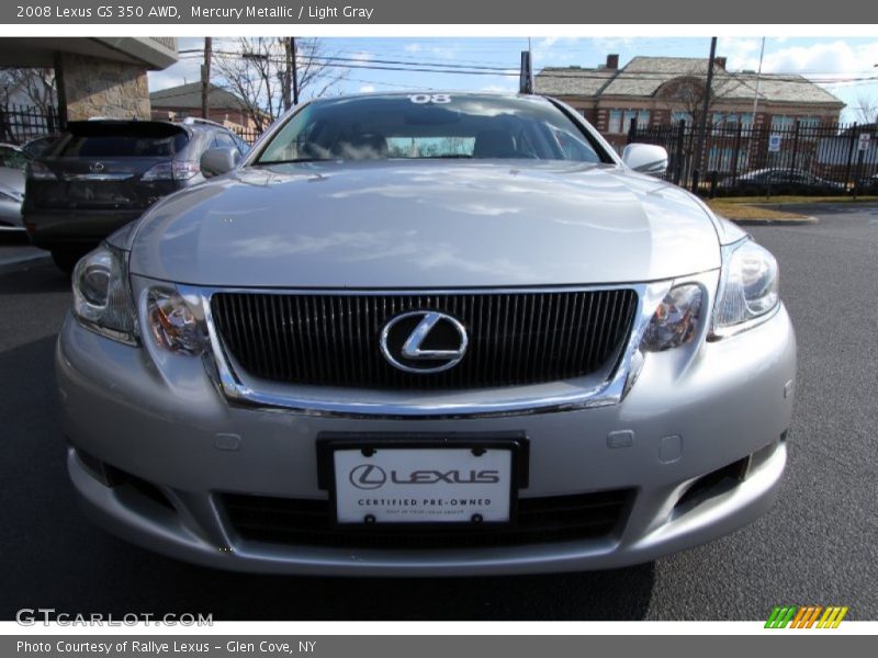 Mercury Metallic / Light Gray 2008 Lexus GS 350 AWD