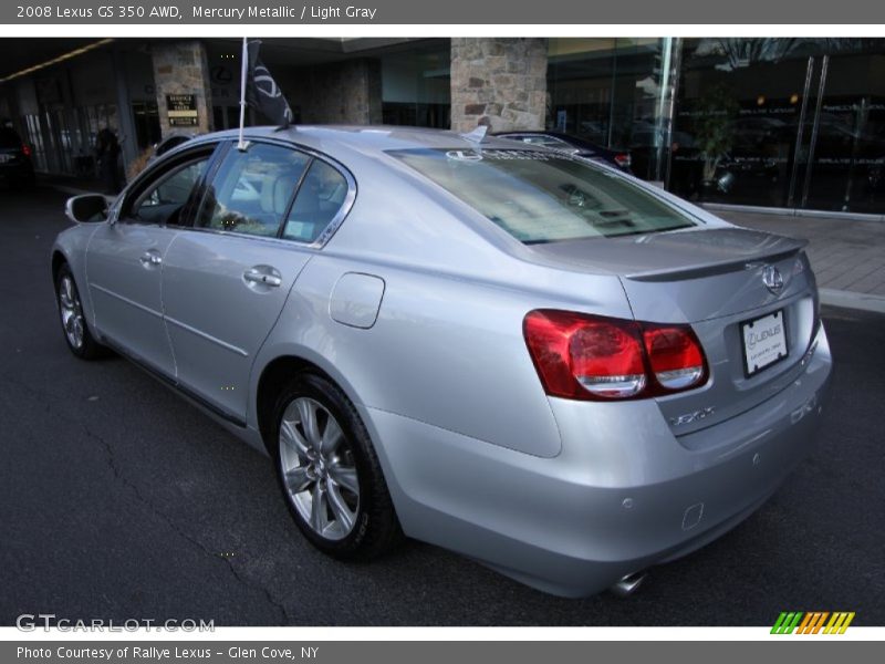 Mercury Metallic / Light Gray 2008 Lexus GS 350 AWD