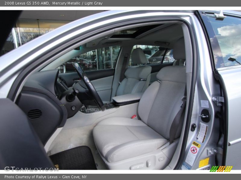 Mercury Metallic / Light Gray 2008 Lexus GS 350 AWD