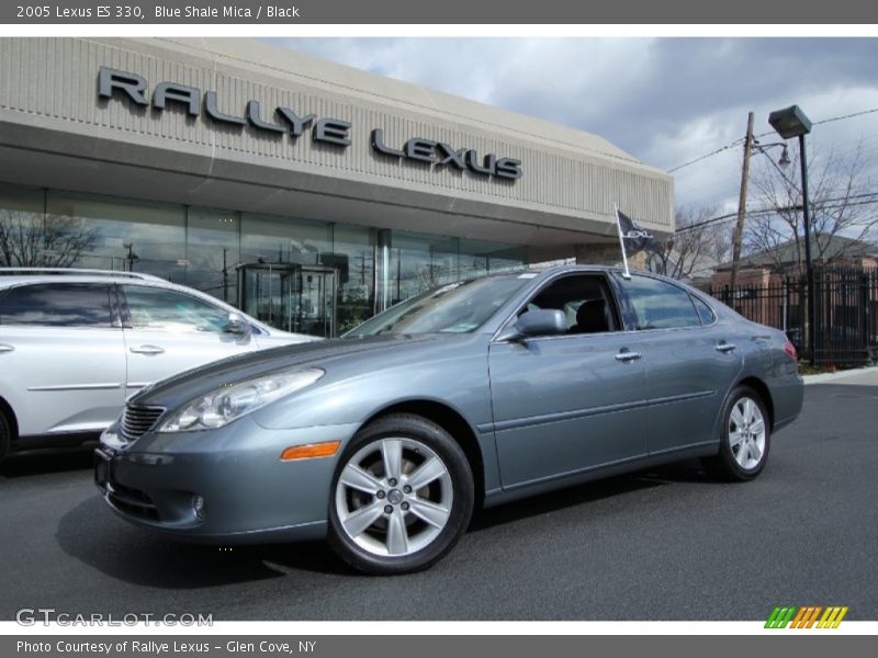 Blue Shale Mica / Black 2005 Lexus ES 330