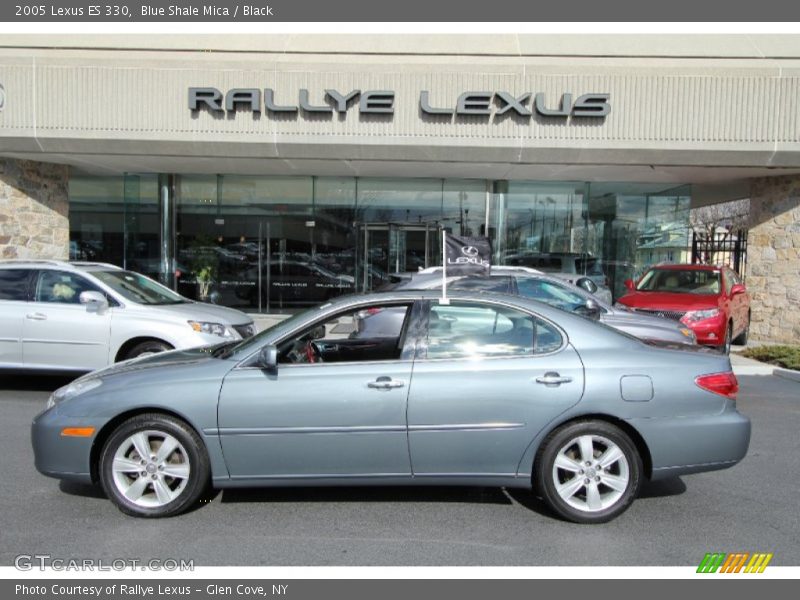 Blue Shale Mica / Black 2005 Lexus ES 330