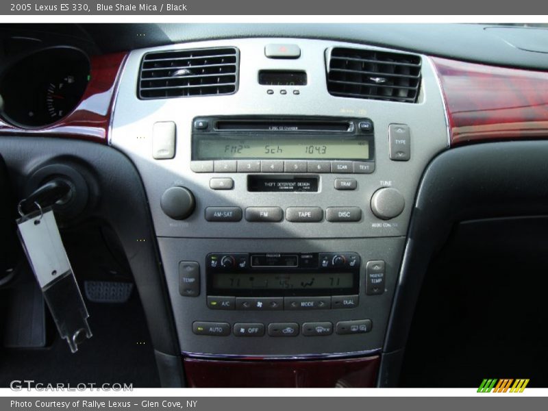 Blue Shale Mica / Black 2005 Lexus ES 330