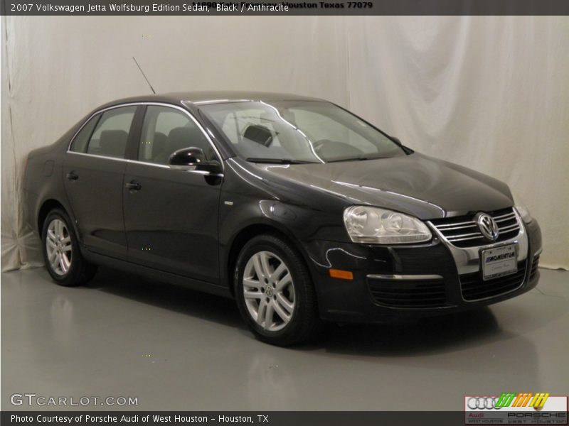 Black / Anthracite 2007 Volkswagen Jetta Wolfsburg Edition Sedan