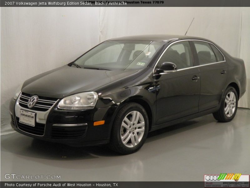Black / Anthracite 2007 Volkswagen Jetta Wolfsburg Edition Sedan