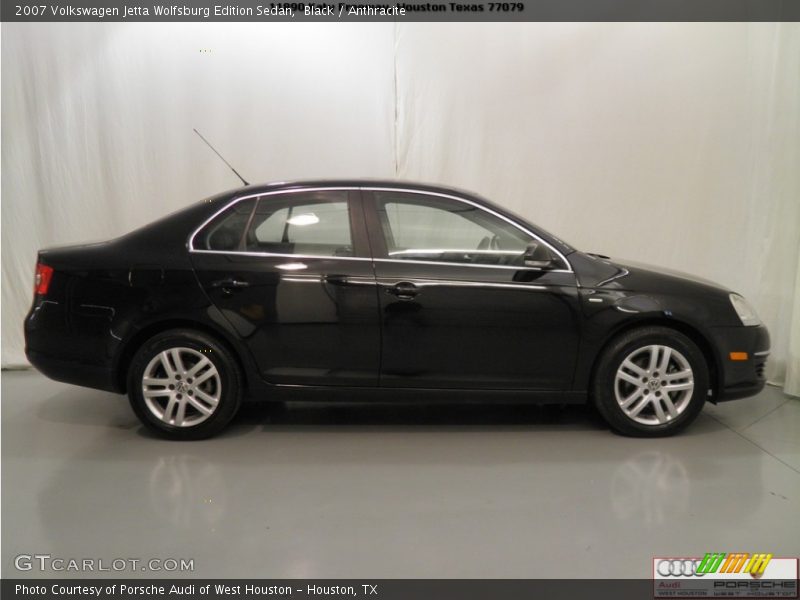 Black / Anthracite 2007 Volkswagen Jetta Wolfsburg Edition Sedan