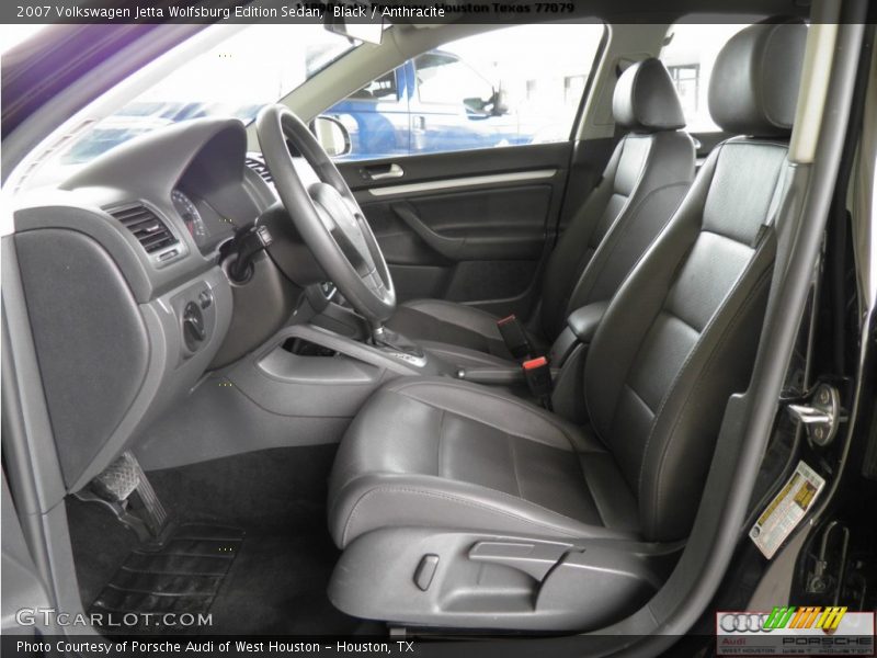 Black / Anthracite 2007 Volkswagen Jetta Wolfsburg Edition Sedan