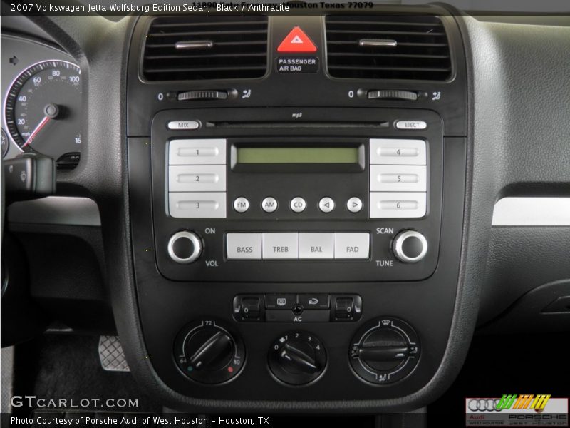 Black / Anthracite 2007 Volkswagen Jetta Wolfsburg Edition Sedan