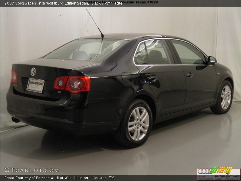 Black / Anthracite 2007 Volkswagen Jetta Wolfsburg Edition Sedan