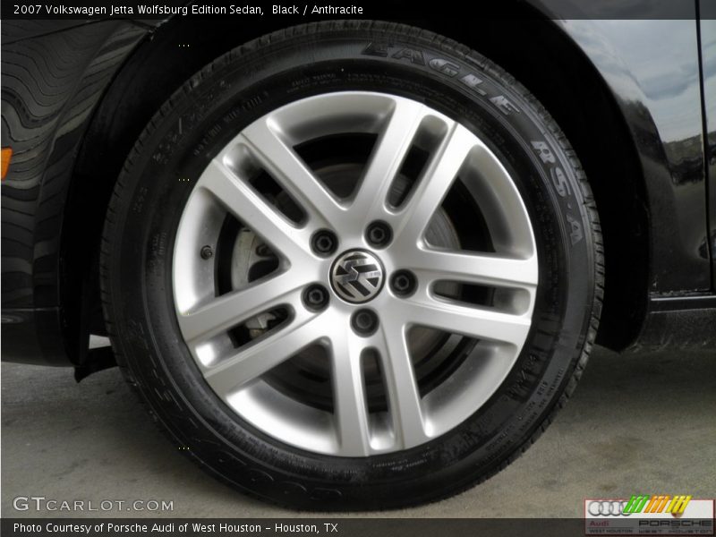 Black / Anthracite 2007 Volkswagen Jetta Wolfsburg Edition Sedan