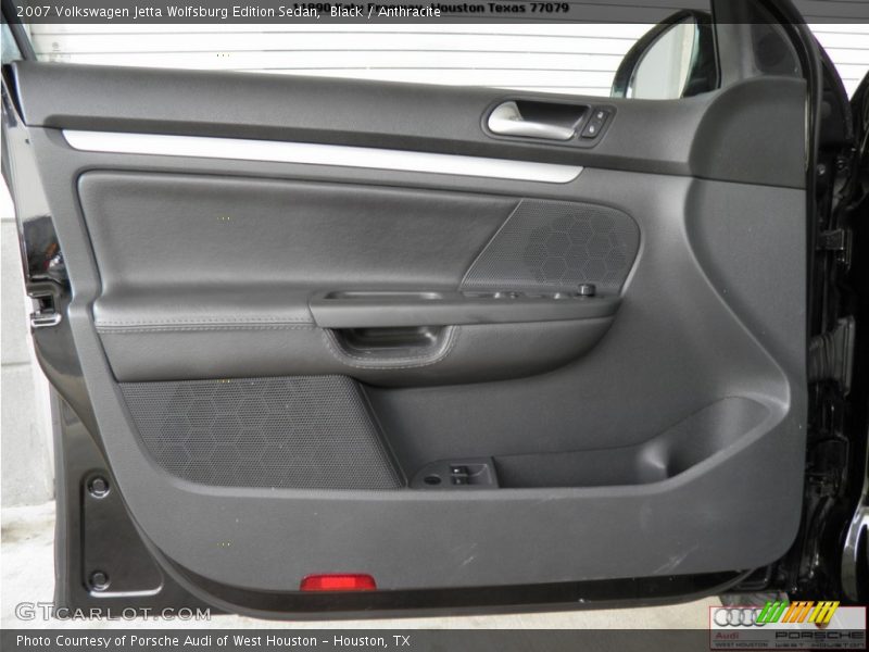 Black / Anthracite 2007 Volkswagen Jetta Wolfsburg Edition Sedan