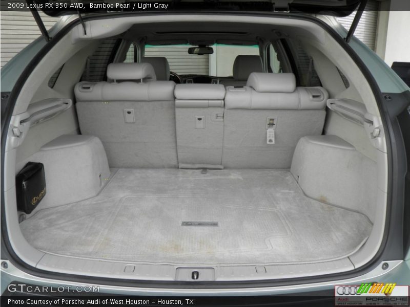 Bamboo Pearl / Light Gray 2009 Lexus RX 350 AWD
