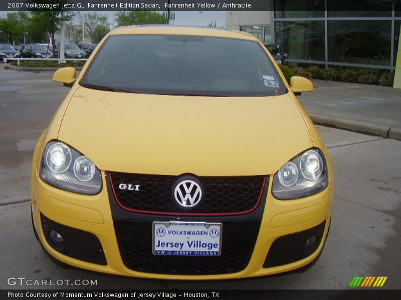 Fahrenheit Yellow / Anthracite 2007 Volkswagen Jetta GLI Fahrenheit Edition Sedan