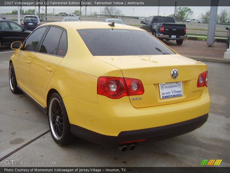 Fahrenheit Yellow / Anthracite 2007 Volkswagen Jetta GLI Fahrenheit Edition Sedan