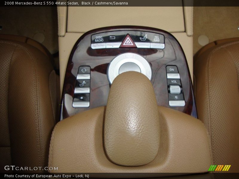 Black / Cashmere/Savanna 2008 Mercedes-Benz S 550 4Matic Sedan