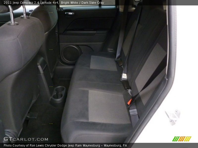 Bright White / Dark Slate Gray 2011 Jeep Compass 2.4 Latitude 4x4