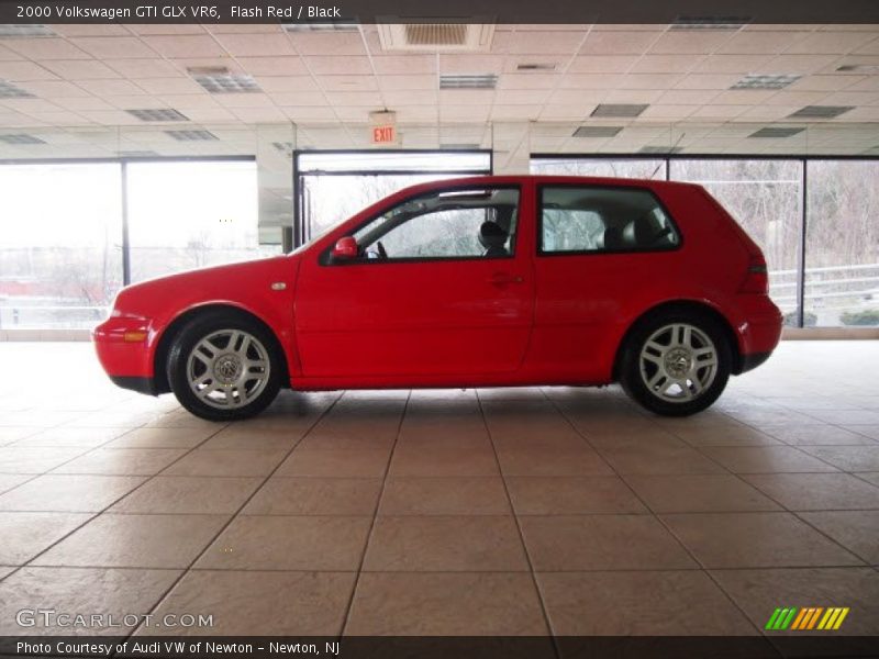 Flash Red / Black 2000 Volkswagen GTI GLX VR6