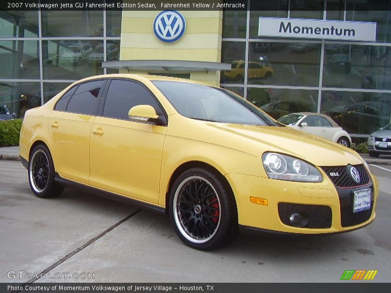 Fahrenheit Yellow / Anthracite 2007 Volkswagen Jetta GLI Fahrenheit Edition Sedan