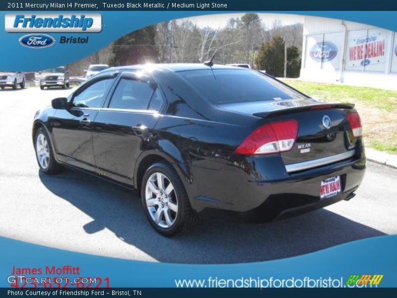 Tuxedo Black Metallic / Medium Light Stone 2011 Mercury Milan I4 Premier