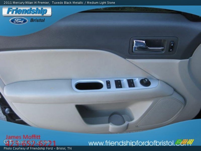 Tuxedo Black Metallic / Medium Light Stone 2011 Mercury Milan I4 Premier