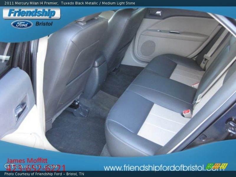 Tuxedo Black Metallic / Medium Light Stone 2011 Mercury Milan I4 Premier