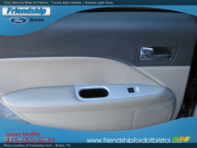 Tuxedo Black Metallic / Medium Light Stone 2011 Mercury Milan I4 Premier