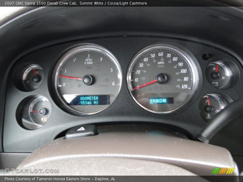  2007 Sierra 1500 Denali Crew Cab Denali Crew Cab Gauges