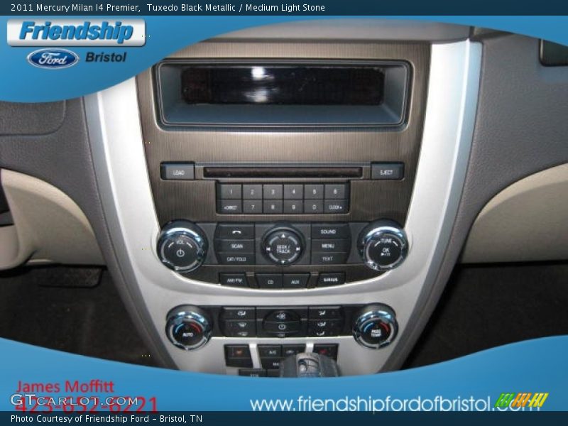 Tuxedo Black Metallic / Medium Light Stone 2011 Mercury Milan I4 Premier