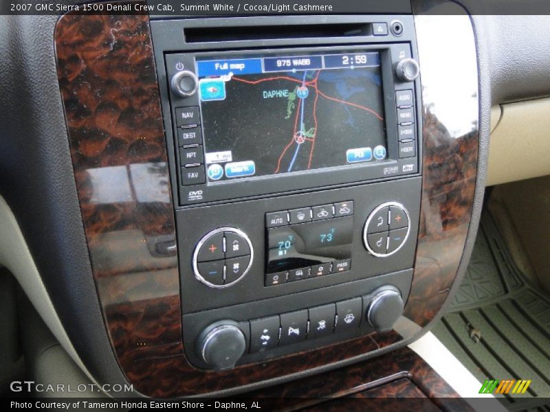 Navigation of 2007 Sierra 1500 Denali Crew Cab