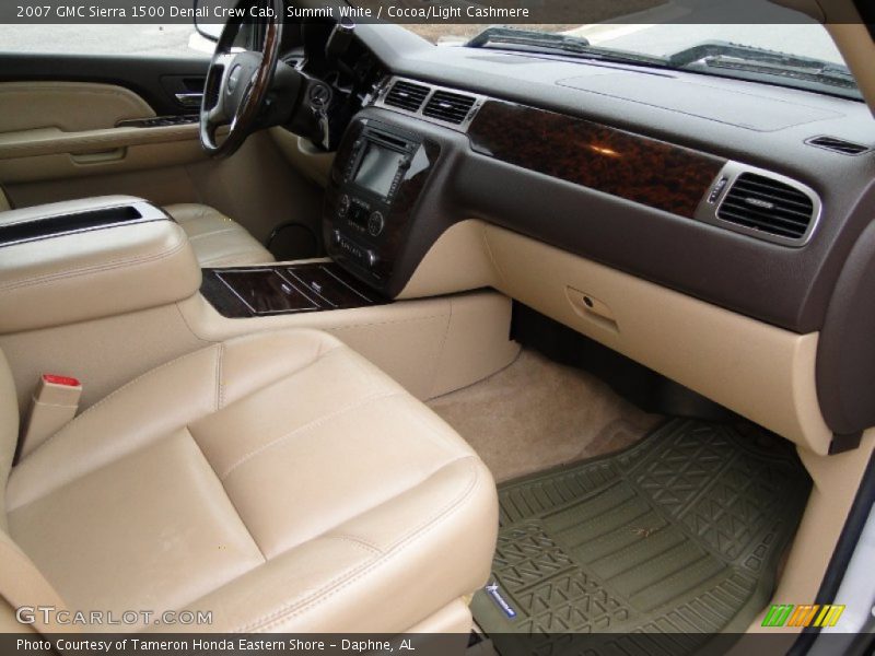  2007 Sierra 1500 Denali Crew Cab Cocoa/Light Cashmere Interior