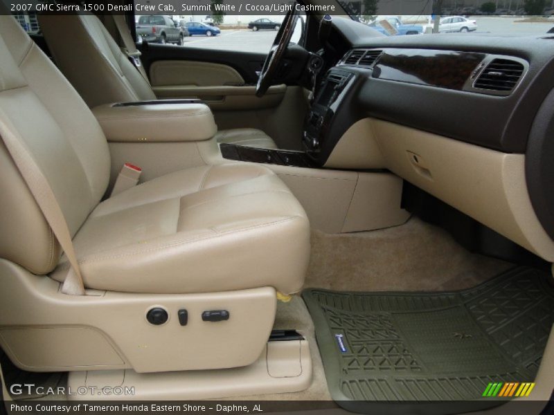  2007 Sierra 1500 Denali Crew Cab Cocoa/Light Cashmere Interior